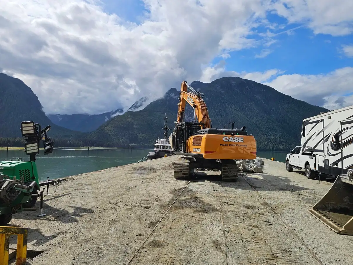 Archaeological finds during excavation in BC